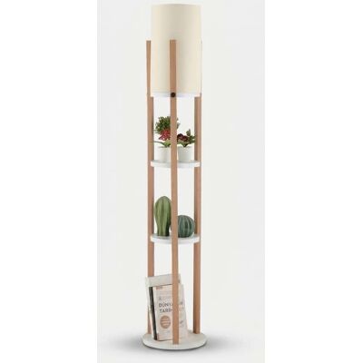 Lámpara de pie moderna Hanah Home Circle Nora beige - Lámpara de pie Lámpara de pie moderna Hanah Home Circle Nora beige - Lámpara de pie