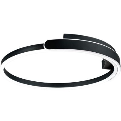 Lámpara De Techo Toolight App1925-c Black Led Black Lámpara De Techo Toolight App1925-c Black Led Black