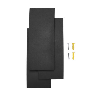 OEM Aplique De Pared Led Moderno De 12 W, Luz Blanca Cálida, Para Decoración De Dormitorio (negro) OEM Aplique De Pared Led Moderno De 12 W, Luz Blanca Cálida, Para Decoración De Dormitorio (negro)