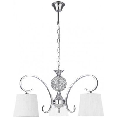 Lámpara de techo Bogotá 3 luces cromo Lámpara de techo Bogotá 3 luces cromo