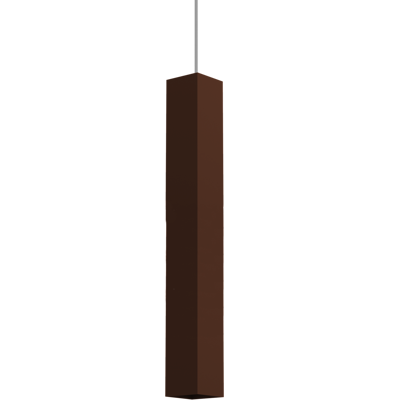 Lumicom Corten Marrón Cubo Lámpara de Techo - Lámpara Suspendida Lumicom Corten Marrón Cubo Lámpara de Techo - Lámpara Suspendida