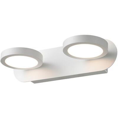 Lámpara de Pared LED Blanca Italux Kendra - Moderna Iluminación Lámpara de Pared LED Blanca Italux Kendra - Moderna Iluminación