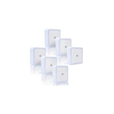 OEM Juego De 6 Luces Nocturnas Led, Luz Blanca Fría, Luz Nocturna De Bajo Consumo Con Sensor Inteligente, Encendido/apagado Automático, Aplique De Pared Enchufable (6 Piezas, Luz Blanca Fría) - Crezuo OEM Juego De 6 Luces Nocturnas Led, Luz Blanca Fría, Luz Nocturna De Bajo Consumo Con Sensor Inteligente, Encendido/apagado Automático, Aplique De Pared Enchufable (6 Piezas, Luz Blanca Fría) - Crezuo