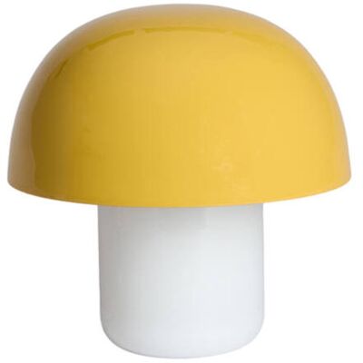 LIGHT & LIVING Lámpara De Mesa - Amarillo - Aniva - Metal - Lámpara De Noche - LIGHT & LIVING Lámpara De Mesa - Amarillo - Aniva - Metal - Lámpara De Noche -