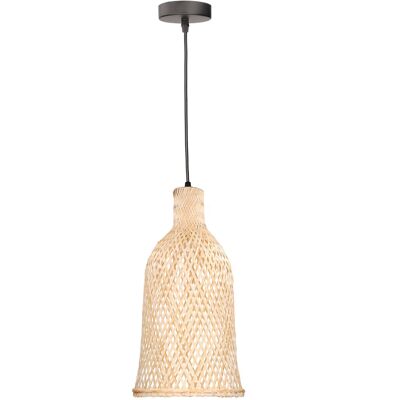 Forlight Lighting - Forlight Riba Lámpara De Techo Colgante De Ratán Natural De 21cm De Diámetro. Lámpara Moderna De Madera Para Salón Comedor De 40w Estilo Nórdico Y Vintage Forlight Lighting - Forlight Riba Lámpara De Techo Colgante De Ratán Natural De 21cm De Diámetro. Lámpara Moderna De Madera Para Salón Comedor De 40w Estilo Nórdico Y Vintage