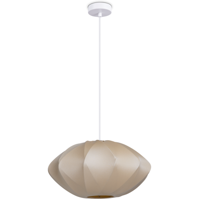 Paco Home Lámpara Colgante Moderna Beige - Lámpara colgante Paco Home Lámpara Colgante Moderna Beige - Lámpara colgante