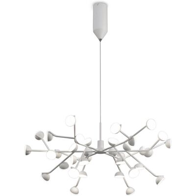 Lámpara Led De Gran Potencia Modelo Adn Blanco Mate De Mantra Lámpara Led De Gran Potencia Modelo Adn Blanco Mate De Mantra