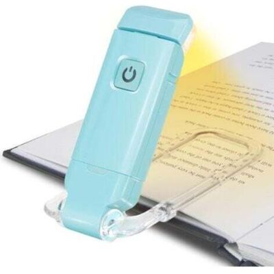 OEM Lámpara De Lectura Usb, Lector Electrónico Led Recargable Con Luz Con Clip Para Leer En La Cama, 3 Niveles De Brillo Ajustables, Mini Lámpara Plegable Con Clip, Azul OEM Lámpara De Lectura Usb, Lector Electrónico Led Recargable Con Luz Con Clip Para Leer En La Cama, 3 Niveles De Brillo Ajustables, Mini Lámpara Plegable Con Clip, Azul