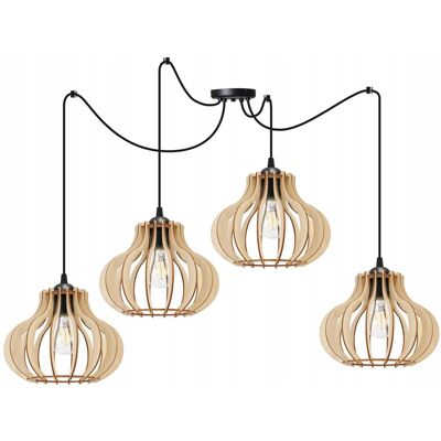 OEM Lámpara Colgante, Lámpara De Techo, Madera, Pantalla Led OEM Lámpara Colgante, Lámpara De Techo, Madera, Pantalla Led