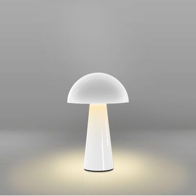 Lámpara de mesa LED blanca COCO de Century - Regulable, IP44 Lámpara de mesa LED blanca COCO de Century - Regulable, IP44