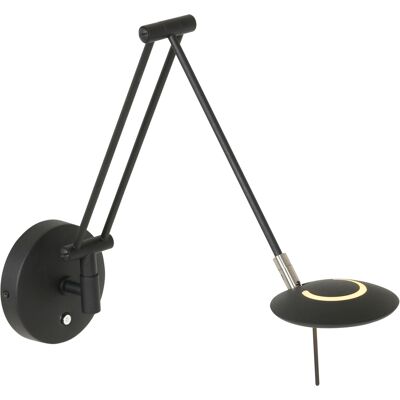 Lámpara de Pared Zodiac Sienna Lighting Negra Mate - Lámpara de Pared Lámpara de Pared Zodiac Sienna Lighting Negra Mate - Lámpara de Pared