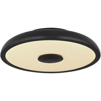 Globo - Plafón - Raffy - Negro - Plástico - Ø 28cm - Led - 41366b Globo - Plafón - Raffy - Negro - Plástico - Ø 28cm - Led - 41366b