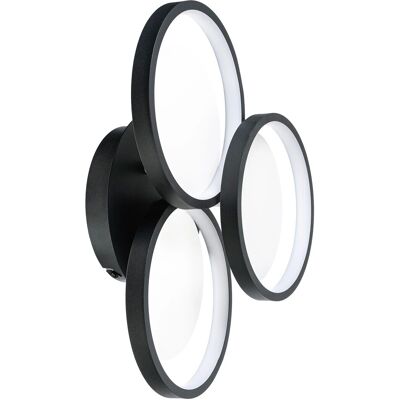 Lámpara De Techo Toolight App1919-c Black Led Black Lámpara De Techo Toolight App1919-c Black Led Black