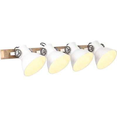 Lámpara de Pared Industrial Blanca E27 de vidaXL - Lámpara para Dormitorio y Pasillo Lámpara de Pared Industrial Blanca E27 de vidaXL - Lámpara para Dormitorio y Pasillo