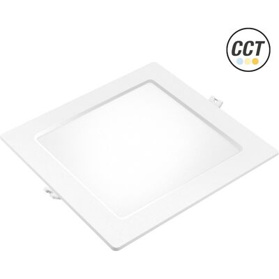 ALFA Downlight Led Pc Cuadrado Bla.12w.3cct ALFA Downlight Led Pc Cuadrado Bla.12w.3cct