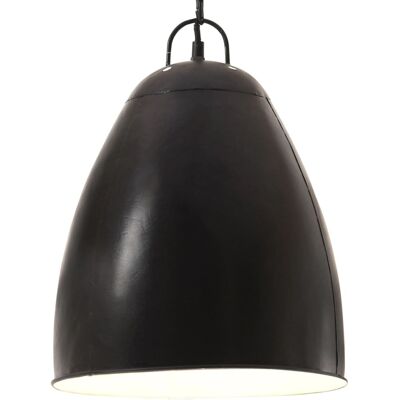 Lámpara colgante industrial vidaXL - Negro - 25W - 32cm - E27 Lámpara colgante industrial vidaXL - Negro - 25W - 32cm - E27