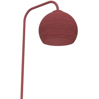 Lumicom Lámpara de Pie Focus - E27, 42W, Metal, Piel de Vaca Roja, 40cm x 170cm Lumicom Lámpara de Pie Focus - E27, 42W, Metal, Piel de Vaca Roja, 40cm x 170cm