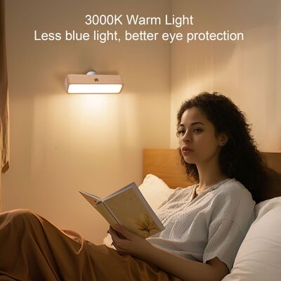 OEM Aplique De Pared Giratorio 360° - Lámpara De Escritorio Magnética De Madera Con Luz Ámbar Cálida De 3000 K, Regulable Y Con Control Táctil, Recargable Para Sala De Estar Y Dormitorio. OEM Aplique De Pared Giratorio 360° - Lámpara De Escritorio Magnética De Madera Con Luz Ámbar Cálida De 3000 K, Regulable Y Con Control Táctil, Recargable Para Sala De Estar Y Dormitorio.