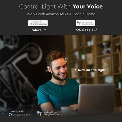 V-TAC Smart Light VT-5161 - Luz de Techo - Cambio de Color 3-en-1 - Regulable V-TAC Smart Light VT-5161 - Luz de Techo - Cambio de Color 3-en-1 - Regulable