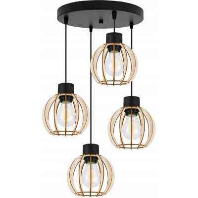 OEM Lámpara Colgante, Lámpara De Techo, Madera, Pantalla Led OEM Lámpara Colgante, Lámpara De Techo, Madera, Pantalla Led
