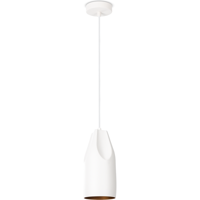 Paco Home HURLEY I Lámpara Colgante Blanca-Oro - Lámpara de Techo Paco Home HURLEY I Lámpara Colgante Blanca-Oro - Lámpara de Techo