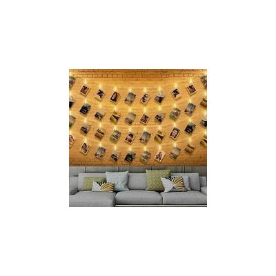OEM Guirlande Lumineuse Photo - 6m 40 Leds Guirlande Led Interieur Chambre Fonctionne Piles - Mur De Photo - Photo Mural Pour Mmos Foto, Fte, Decoración, - Crezuo OEM Guirlande Lumineuse Photo - 6m 40 Leds Guirlande Led Interieur Chambre Fonctionne Piles - Mur De Photo - Photo Mural Pour Mmos Foto, Fte, Decoración, - Crezuo