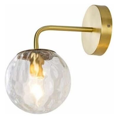 OEM Aplique De Pared, Pantalla De Bola De Cristal, Soporte De Latón Metálico, Lámpara De Pared Simplicity, G45 OEM Aplique De Pared, Pantalla De Bola De Cristal, Soporte De Latón Metálico, Lámpara De Pared Simplicity, G45