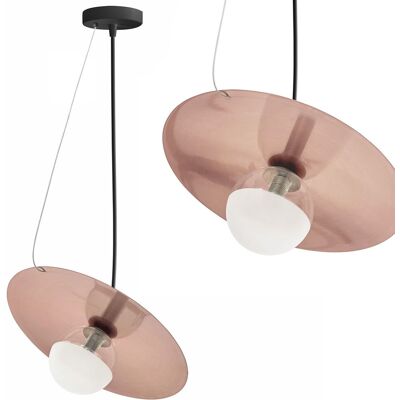 Toolight Modelo APP1418-CP Lámpara de Techo Oro Rosa Negra - Lámpara Colgante Toolight Modelo APP1418-CP Lámpara de Techo Oro Rosa Negra - Lámpara Colgante