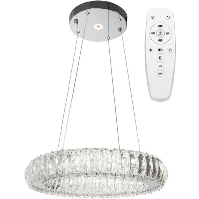 Toolight Lámpara de Techo de Cristal Led App1040-CP - Con Control Remoto Toolight Lámpara de Techo de Cristal Led App1040-CP - Con Control Remoto