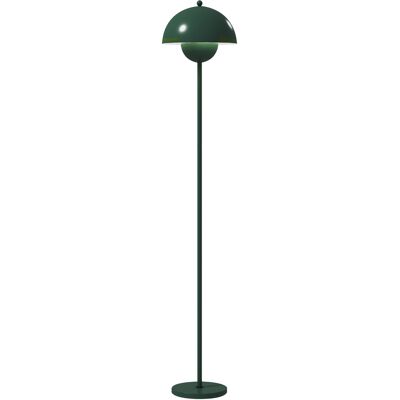 JHY DESIGN Lámpara De Pie, Pantalla Redonda, Interruptor De Pie, Cable Largo, Estilo Elegante, Acero, Verde. JHY DESIGN Lámpara De Pie, Pantalla Redonda, Interruptor De Pie, Cable Largo, Estilo Elegante, Acero, Verde.