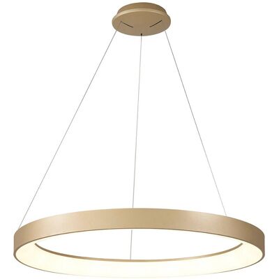 Mantra Lámpara Colgante Led Niseko Oro Con Mando, 66w 5440lm 3000-6000k Regulable Ø90cm Mantra Lámpara Colgante Led Niseko Oro Con Mando, 66w 5440lm 3000-6000k Regulable Ø90cm