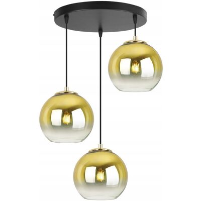 OEM Lámpara De Techo Colgante Pantalla Dorada 15 Cm OEM Lámpara De Techo Colgante Pantalla Dorada 15 Cm