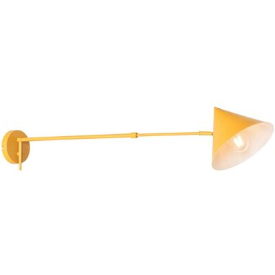 Diseño Aplique De Pared De Diseño Amarillo Ajustable - Triangolo Acero Alargada Adecuado Para Led Max. 1 X 25 Watt - Qazqa Diseño Aplique De Pared De Diseño Amarillo Ajustable - Triangolo Acero Alargada Adecuado Para Led Max. 1 X 25 Watt - Qazqa