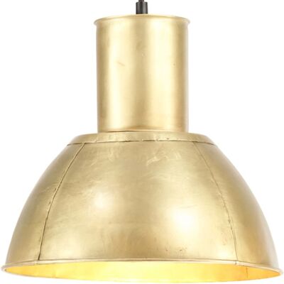 Lámpara colgante de latón vidaXL 28,5 cm 25 W E27 - Iluminación interior Lámpara colgante de latón vidaXL 28,5 cm 25 W E27 - Iluminación interior