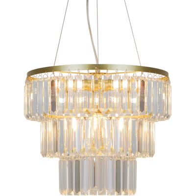 ZUMALINE LIGHTING Lámpara Colgante Tiffany P17127-4-1gd ZUMALINE LIGHTING Lámpara Colgante Tiffany P17127-4-1gd