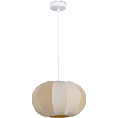 Paco Home Lámpara Colgante - Moderno Beige Nylon Luz de Suspensión - Tipo 1 Paco Home Lámpara Colgante - Moderno Beige Nylon Luz de Suspensión - Tipo 1