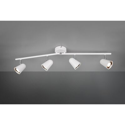 Reality Foco Toulouse Blanco 4 Spot Led L78 Cm Trio Lighting Reality Foco Toulouse Blanco 4 Spot Led L78 Cm Trio Lighting