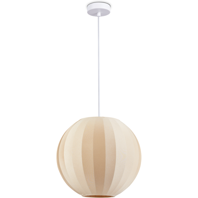 Paco Home Lámpara de Suspensión Moderna Beige - Luz Colgante Paco Home Lámpara de Suspensión Moderna Beige - Luz Colgante