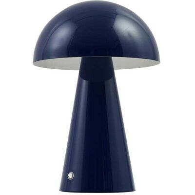 Lámpara de mesa LED Nevijo Lindby - Azul, Recargable, Regulable Lámpara de mesa LED Nevijo Lindby - Azul, Recargable, Regulable