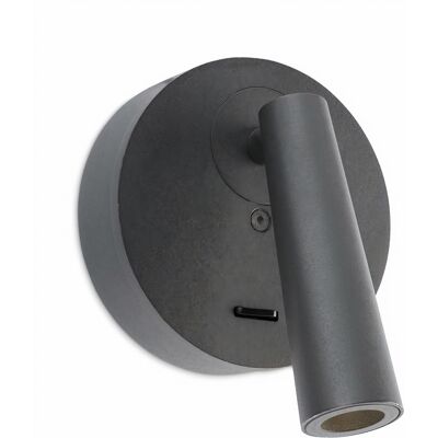 Lámpara de lectura LED LEDS-C4 Gamma - Gris Urbano Lámpara de lectura LED LEDS-C4 Gamma - Gris Urbano