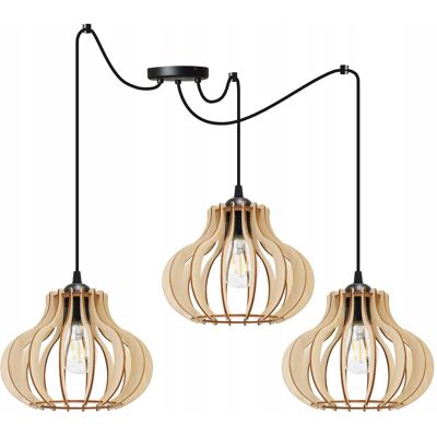 OEM Lámpara Colgante, Lámpara De Techo, Madera, Pantalla Led OEM Lámpara Colgante, Lámpara De Techo, Madera, Pantalla Led