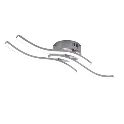 OEM Lámpara De Techo Wave - Tres Ondas, Luminaria Empotrada, 60 X 14 X 9 Cm OEM Lámpara De Techo Wave - Tres Ondas, Luminaria Empotrada, 60 X 14 X 9 Cm