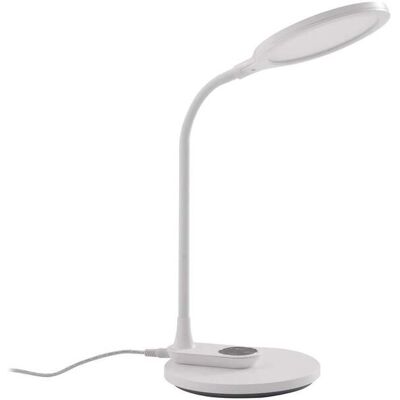 Lámpara de mesa LED 'Valtaria' Blanco - Lindby Lámpara de mesa LED 'Valtaria' Blanco - Lindby