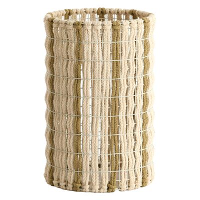 LIGHT & LIVING Pantalla De Lámpara - Verde - Simbelin - Textil - Ø 21cm - E27 - LIGHT & LIVING Pantalla De Lámpara - Verde - Simbelin - Textil - Ø 21cm - E27 -