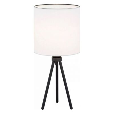 Argon Lighting - Hilary 4083 - Negro - Blanco - Lámpara de mesa Argon Lighting - Hilary 4083 - Negro - Blanco - Lámpara de mesa