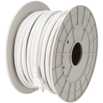 GREENICE Tira Flexible Led 12w/m 230vac 286leds/m Smd2025 1800lm/m Ip65 6000ºk 50 Metros GREENICE Tira Flexible Led 12w/m 230vac 286leds/m Smd2025 1800lm/m Ip65 6000ºk 50 Metros