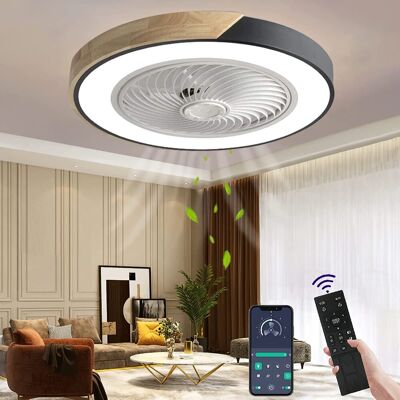 OEM Ventilador De Techo De Madera Con Iluminación Led, Ventilador De Techo Invisible Regulable Con Mando A Distancia, Temporizador, Ventilador Silencioso, Lámpara De Techo Para Salón, Dormitorio, Habitaci OEM Ventilador De Techo De Madera Con Iluminación Led, Ventilador De Techo Invisible Regulable Con Mando A Distancia, Temporizador, Ventilador Silencioso, Lámpara De Techo Para Salón, Dormitorio, Habitaci