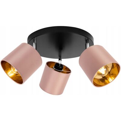 OEM Lámpara De Techo Colgante Lámpara De Araña Led Dorada Plafon OEM Lámpara De Techo Colgante Lámpara De Araña Led Dorada Plafon