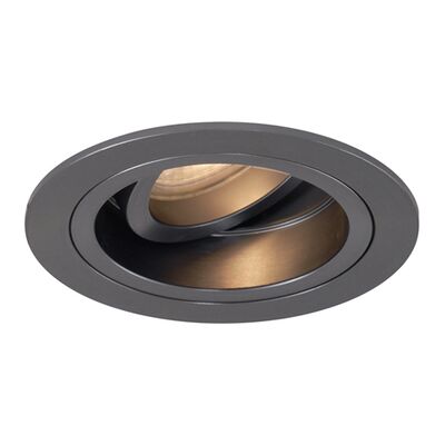 Qazqa Moderno Focos Empotrados en Bronce GU10 - Ajustables, 50mm Redondos Qazqa Moderno Focos Empotrados en Bronce GU10 - Ajustables, 50mm Redondos