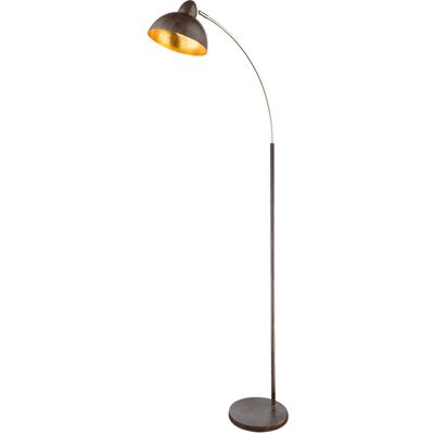 Lámpara de pie de metal bronce Globo Lighting Anita E27 - Lámpara de pie Lámpara de pie de metal bronce Globo Lighting Anita E27 - Lámpara de pie
